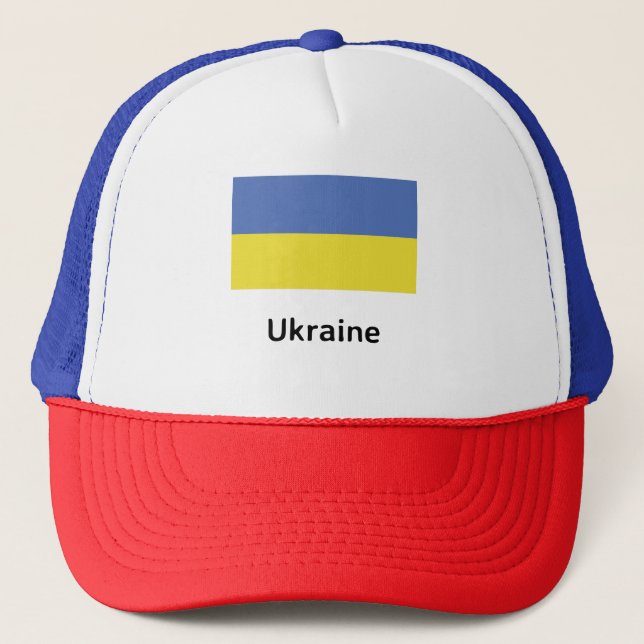 Ukraina Flagga Keps (Framsida)