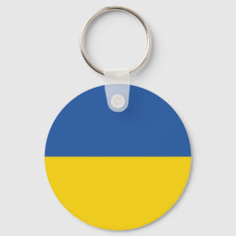 Ukraina Flagga Keychain Nyckelring
