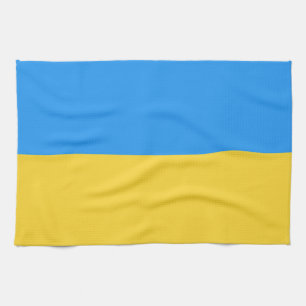 Ukraina flagga kökshandduk