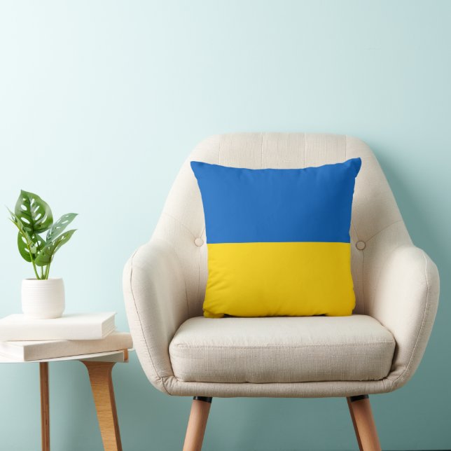 Ukraina flagga kudde (Stol)