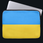 Ukraina flagga laptop fodral<br><div class="desc">Ukrainas flagga,  stödja Ukrainas blå och gult Ukrainas kamp</div>