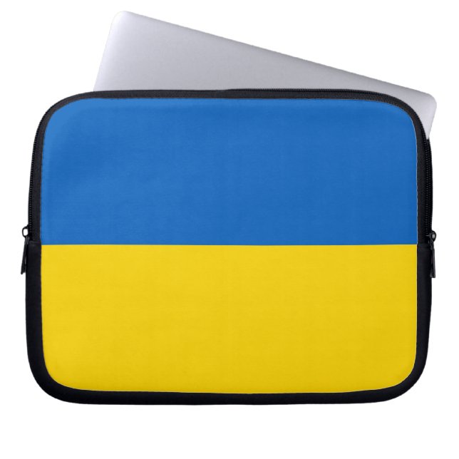 Ukraina Flagga Laptop sleeve (Framsidan)