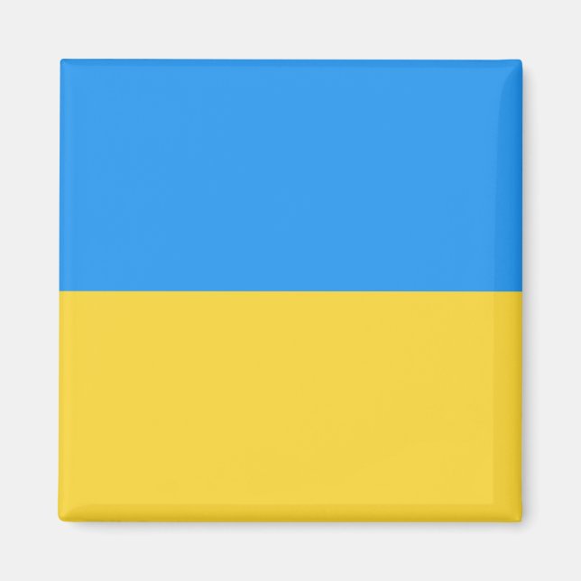 Ukraina flagga magnet (Framsidan)