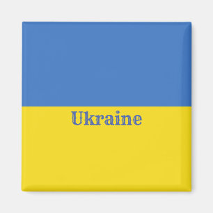 Ukraina Flagga Magnet