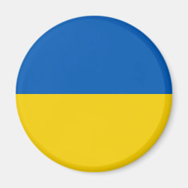 Ukraina flagga magnet