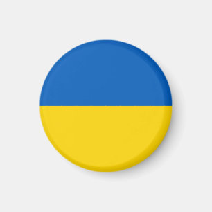 Ukraina flagga magnet