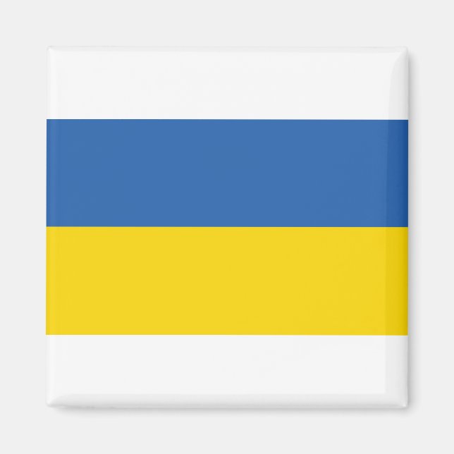 UKRAINA-FLAGGA MAGNET (Framsidan)