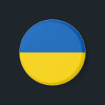 Ukraina Flagga Magnet<br><div class="desc">Ukraina Flagga</div>