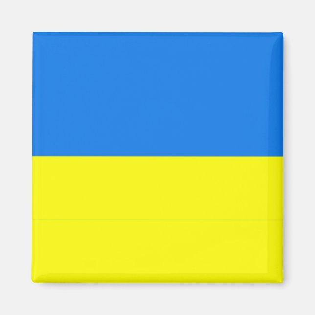 Ukraina Flagga, Magnet (Framsidan)