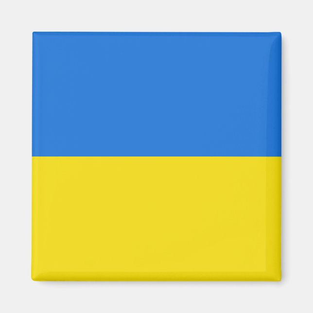 Ukraina Flagga Magnet (Framsidan)