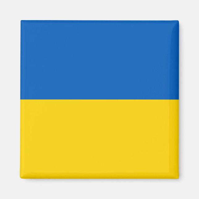 Ukraina Flagga Magnet (Framsidan)