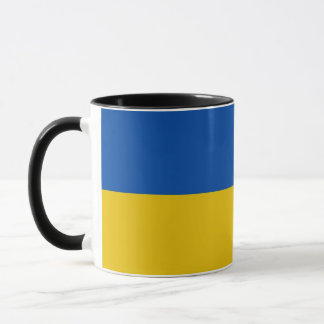Ukraina Flagga Mugg