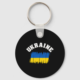 Ukraina Flagga Nationalflagga Kiev Ukrainska Kyiv Nyckelring