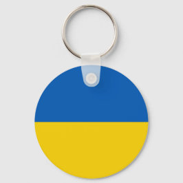 Ukraina flagga nyckelring