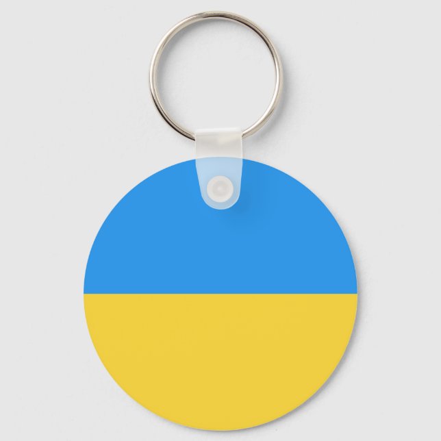Ukraina flagga nyckelring (Framsida)