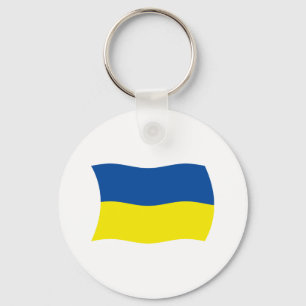 Ukraina Flagga Nyckelring