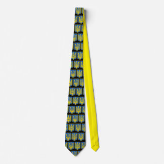 Ukraina Flagga och Trident Slips