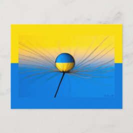 Ukraina Flagga of Hope Vykort