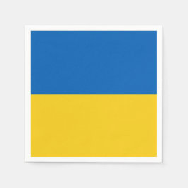 Ukraina Flagga Pappersservett