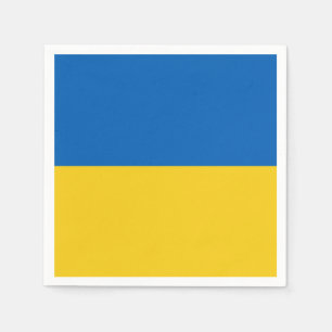 Ukraina Flagga Pappersservett