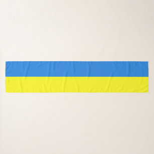 Ukraina Flagga Scarf Sjal