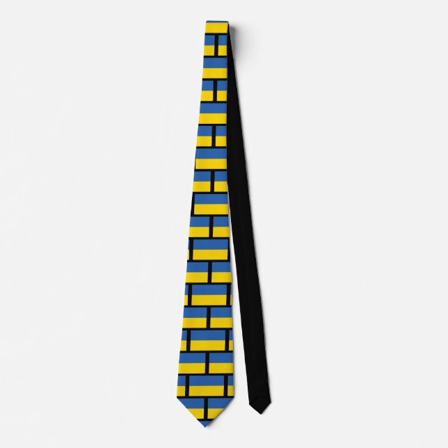 Ukraina Flagga Slips (Framsida)