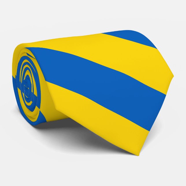 Ukraina flagga slips (Rullad)