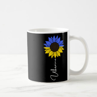 Ukraina Flagga Solros 1 Kaffemugg