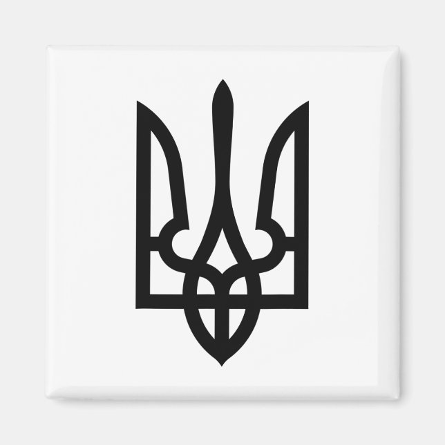 Ukraina Flagga Stolthet - Ukrainsk Flagga  Magnet (Framsidan)