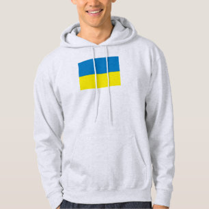 Ukraina Flagga Sweatshirt Med Luva