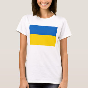 Ukraina Flagga T Shirt
