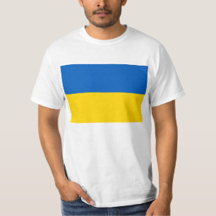 Ukraina Flagga T Shirt