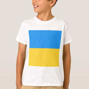 Ukraina flagga t shirt