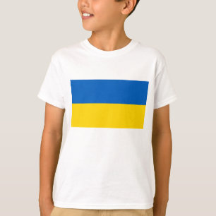Ukraina Flagga T Shirt
