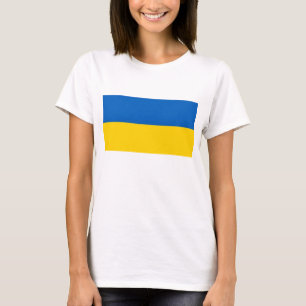 Ukraina Flagga T Shirt