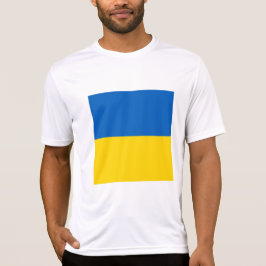 Ukraina flagga t shirt