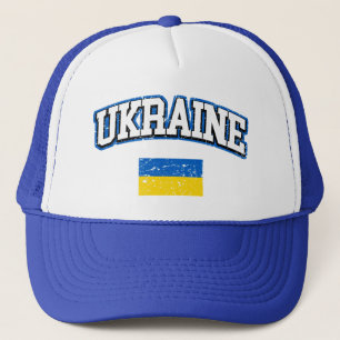 Ukraina Flagga Truckerkeps