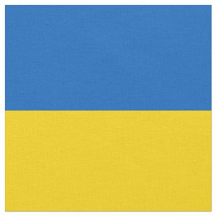 Ukraina flagga tyg