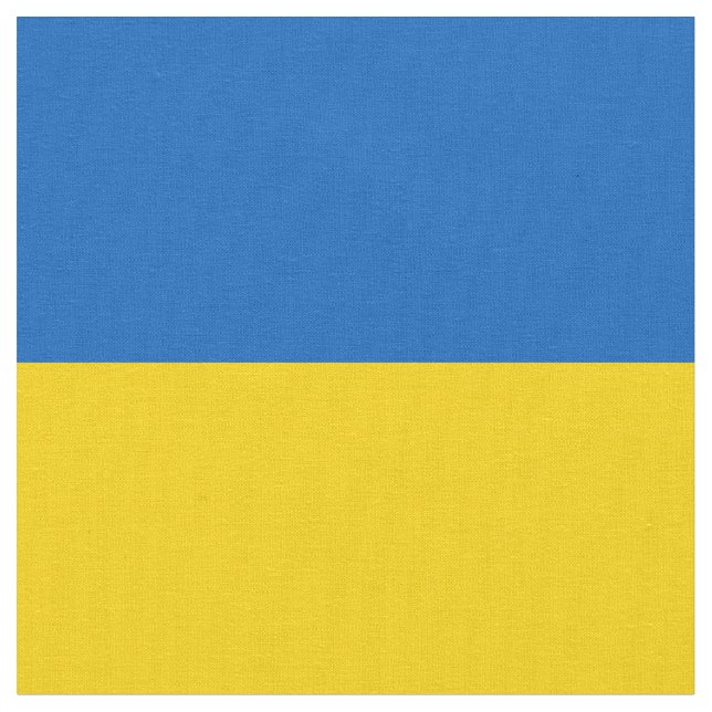 Ukraina flagga tyg (Närbild)