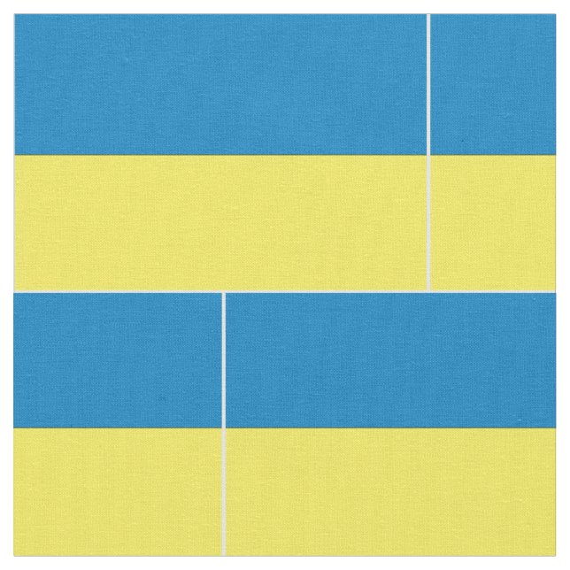 Ukraina flagga tyg (Närbild)