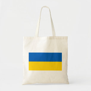 Ukraina Flagga Tygkasse