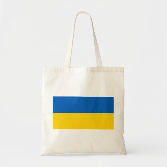Ukraina Flagga Tygkasse (Framsidan)