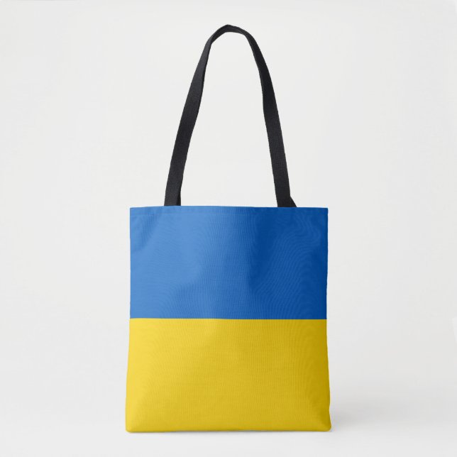Ukraina flagga tygkasse (Framsida)
