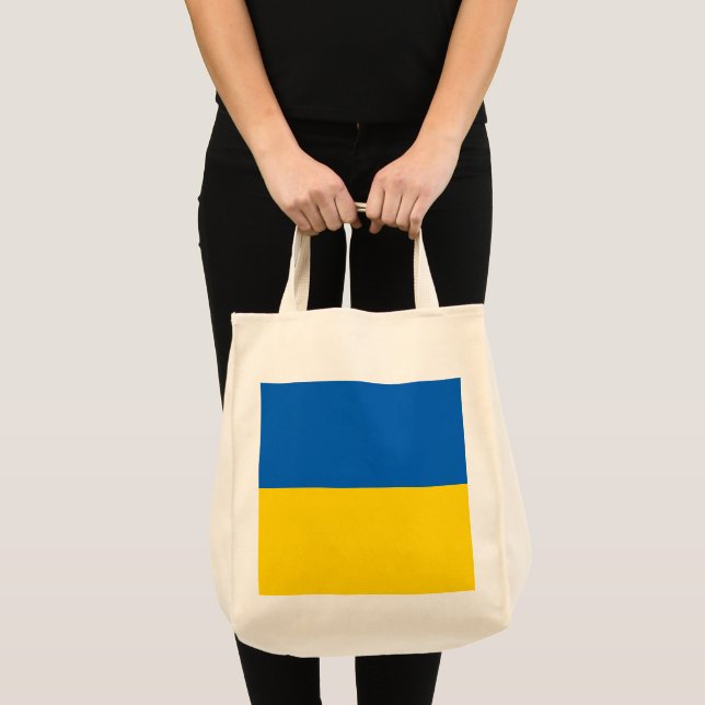 Ukraina flagga tygkasse (Framsida (produkt))