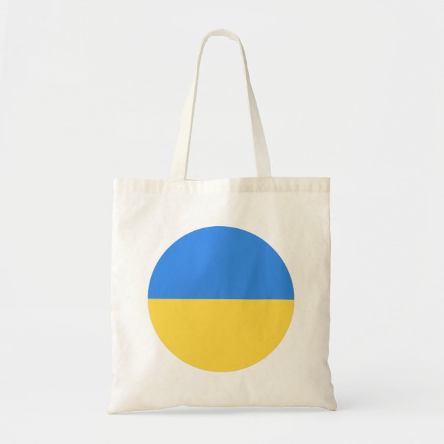 Ukraina Flagga Tygkasse (Framsidan)