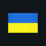 Ukraina-Flagga (Ukraina) Kanvastryck<br><div class="desc">Detta mönster är utmärkande för Ukrainas flagga, som är ett land i Östra Europa. Ukraina gräns Ryssland till öster och norra öster, Vitryssland i norr, Polen, Slovakien och Ungern till väster samt Rumänien, Moldavien och Svarta havet i söder. Ukraina är Europas näst största land efter Ryssland. Ukrainas huvudstad och största...</div>