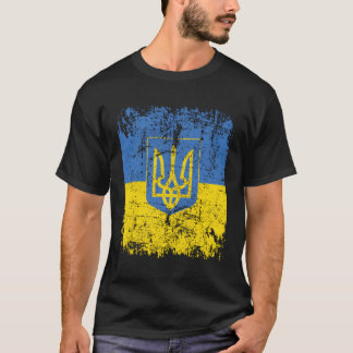 Ukraina Flagga Ukraina T Shirt