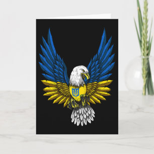 Ukraina Flagga Ukrainsk 1 Kort