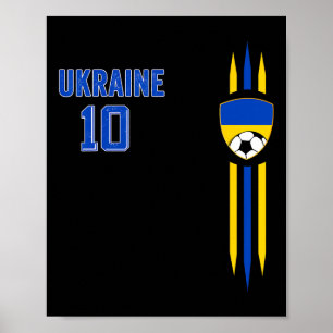 Ukraina Flagga Ukrainsk Pride Älskare 6 Poster