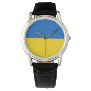 Ukraina Flagga Ukrainska patriotiska Armbandsur